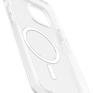 OtterBox - Symmetry Series Hard Shell for MagSafe for Apple iPhone 15 Plus and Apple iPhone 14 Plus - Clear