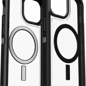 OtterBox - Defender Series Pro XT Hard Shell for MagSafe for Apple iPhone 15, Apple iPhone 14, and Apple iPhone 13 - Dark Side