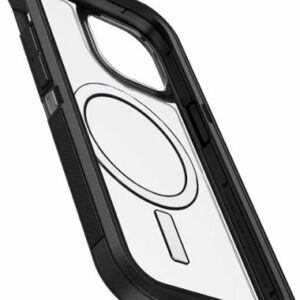 OtterBox - Defender Series Pro XT Hard Shell for MagSafe for Apple iPhone 15, Apple iPhone 14, and Apple iPhone 13 - Dark Side