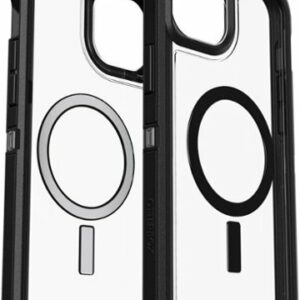 OtterBox - Defender Series Pro XT Hard Shell for MagSafe for Apple iPhone 15 Plus and Apple iPhone 14 Plus - Dark Side