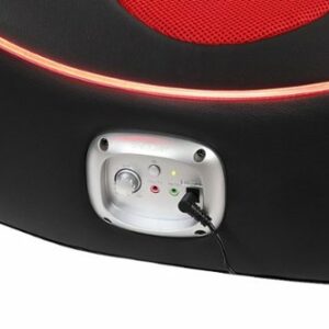 X Rocker - Flash LED Audio Floor Rocker/Black/LED - Red