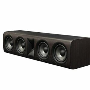 JBL - Studio 665C Quad 5.25" 2.5-Way Compression Driver Center Channel Loud Speaker (Each) - Dark Wood