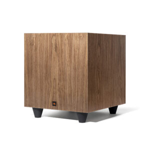 JBL - L10cs 10" 250W Powered Subwoofer - Walnut