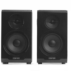 Edifier - R33BT 10W Bluetooth Bookshelf Speakers (Pair) - Black