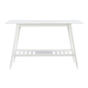 Linon Home Décor - Clayborn Console Table for TVs Up to 50" - White