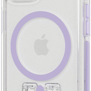 Tech21 - EvoCrystal Kick Case with  MagSafe for Apple iPhone 15, 14 and 13 - Lilac