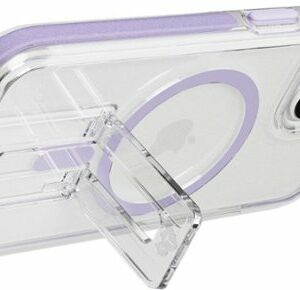 Tech21 - EvoCrystal Kick Case with  MagSafe for Apple iPhone 15, 14 and 13 - Lilac