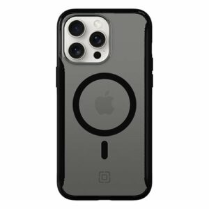 Incipio - AeroGrip Hard Shell Case with MagSafe for Apple iPhone 15 Pro Max - Stealth Black