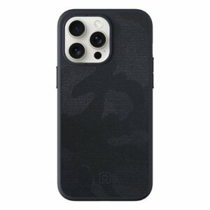 Incipio - cru. Protective Hard Shell Case with MagSafe for Apple iPhone 15 Pro Max - Navy Camo