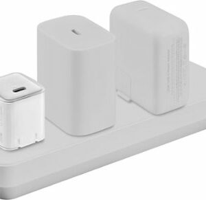 Insignia™ - 30W USB-C Foldable Compact Wall Charger Bundle with 6’ USB-C to C cable for Smartphones, Tablets and More - White