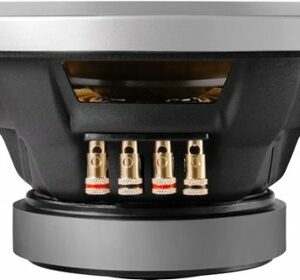 Alpine - Next Generation S-Series 8" Dual-Voice Coil 4-Ohm Subwoofer - Black