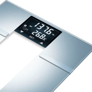 Beurer - Bluetooth Digital Body Weight Scale - Silver