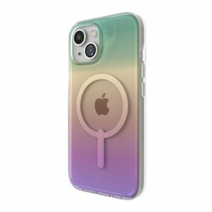 ZAGG - Milan Snap MagSafe Compatible Case for Apple iPhone 15 - Iridescent