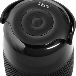 iHome - Bluetooth Color Changing Party Speaker with Wireless Microphone - Black