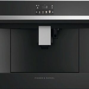 Fisher & Paykel - 24" Coffee Maker with Self-Cleaning Function - Black Glass