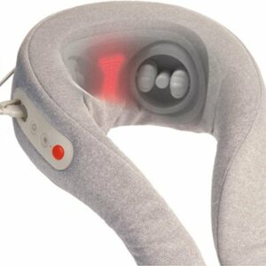 Sharper Image - Realtouch Shiatsu Plus Cordless Neck Massager - Gray