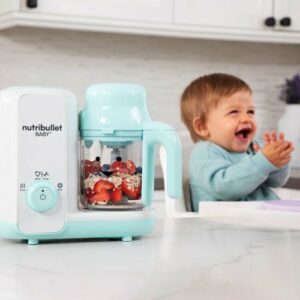 NutriBullet - Baby Steam and Blend - White/Blue