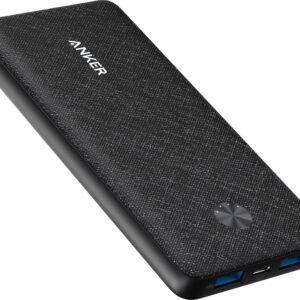 Anker - Power Bank(10000mAh, 20W, 3-Port) - Black