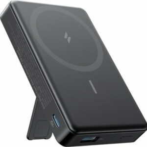 Anker - MagGo Magnetic Power Bank with Kickstand (10000mAh, 20W) - Black