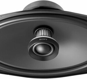 Sony - 6" x 9" 2-way Coaxial Speakers (Pair) - Black