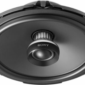 Sony - 6.5" 2-way Coaxial Speakers (Pair) - Black