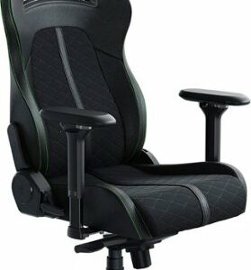 Razer - Enki Gaming Chair for All-Day Comfort - Black