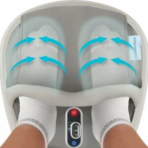 HoMedics - Shiatsu Air Max Foot Massager - Gray