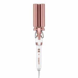 Conair - Double Ceramic Triple Barrel Waver - Rose Gold