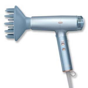 Conair - InfinitiPRO DigitalAIRE Hair Dryer - Powder Blue