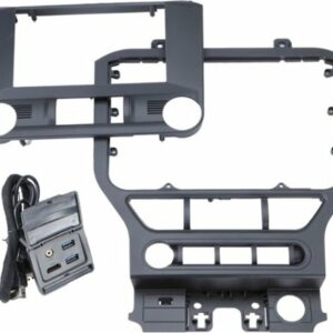 Maestro - Dash Kit And T-Harness Solution For 2015+ Ford Mustang - Black