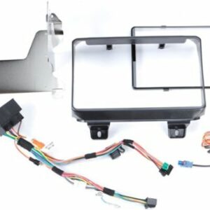 Maestro - Dash Kit And T-Harness Solution For 2018-Up Jeep Wrangler JL And 2020-Up Jeep Gladiator - Black