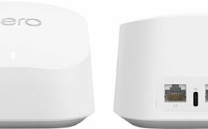 Certified Refurbished Amazon eero 6+ mesh Wi-Fi router - White