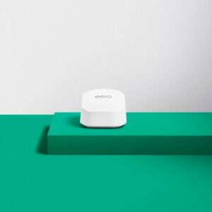 Certified Refurbished Amazon eero 6+ mesh Wi-Fi router - White