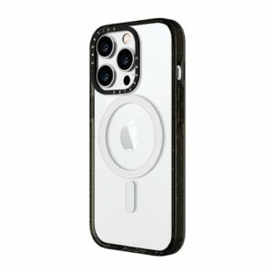 CASETiFY - Impact Case with MagSafe for Apple iPhone 15 Pro Max - Clear/Black