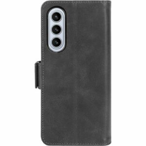 SaharaCase - Leather Folio Wallet Case for Samsung Galaxy Z Fold5 - Black