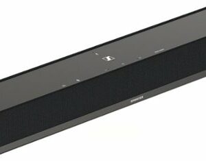 Sennheiser - AMBEO Soundbar Mini Compact Device with Adaptive Features and Multiple Connectivity - Black