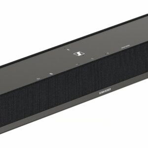 Sennheiser - AMBEO Soundbar Mini Compact Device with Adaptive Features and Multiple Connectivity - Black