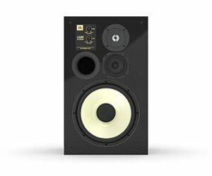 JBL - L100 Black Edition 12" 3-Way Bookshelf Loudspeakers (Each) - Black Gloss