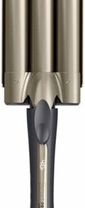 Conair - InfinitiPRO Tourmaline Ceramic Triple Barrel Waver - Gray