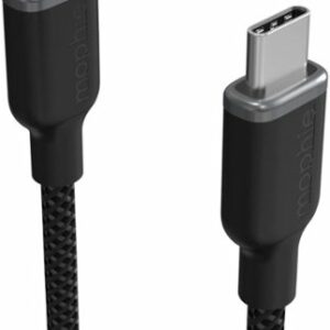 mophie - charge stream 2m USB-C to USB-C Cable - Black