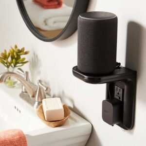 Sanus - Outlet Shelf Speaker Mount for Small Devices - Black