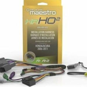 Maestro - Wiring harness for select Honda vehicles 2008-2018 - Black