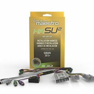 Maestro - Wiring harness for select 2012-2021 Subaru vehicles - Black