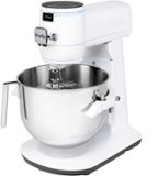 GE Profile - 7 Quart Bowl- Smart Stand Mixer with Auto Sense - Stone White