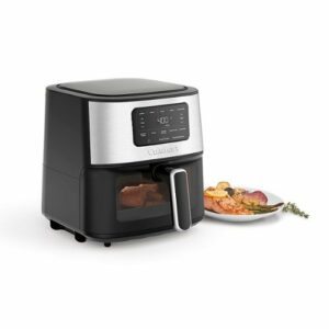 Cuisinart - Basket Air Fryer - Stainless Steel and Black