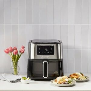 Cuisinart - Basket Air Fryer - Stainless Steel and Black