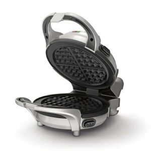 Cuisinart - 2-in-1 Waffle Maker w Removable Plates - Stainless Steel & Multi-Colored