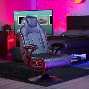 X Rocker - CXR3 LED Audio Pedestal Gaming Chair with Subwoofer - Black