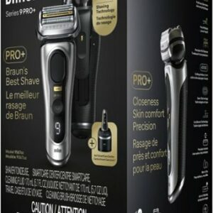 Braun Series 9 PRO+ Electric Shaver with 6 in 1 SmartCare Center - Silver