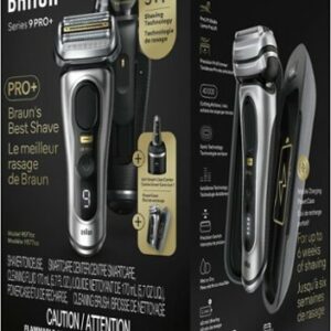 Braun Series 9 PRO+ Electric Shaver with 6 in 1 SmartCare Center - Silver